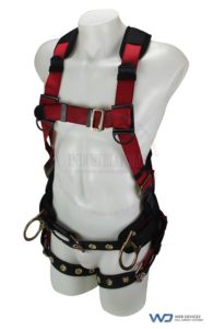 Arnés liniero WD H855 con asiento semirigido